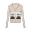 Casual Long-sleeved Niche Knitted Cardigan Jacket Women's Autumn Slim-fitting and Thin Short Shirt