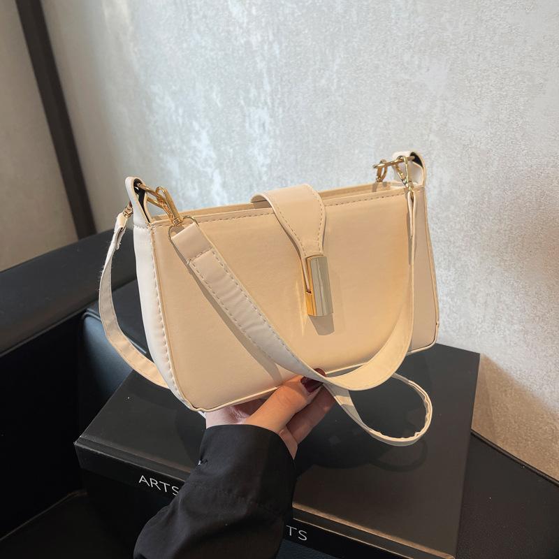 High Value Contrasting Color Bag, Simple And Fashionable Niche Underarm Bag, Foreign Style Versatile Single Shoulder Messenger Bag