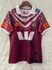 NRL Warriors Broncos Fiji Rabbit Jaguar Short Sleeve Rugby Jerseys Training Suit