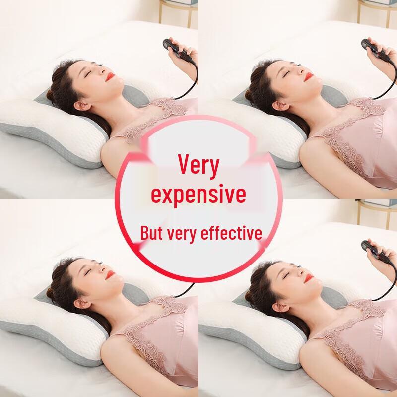 Shangheng Luxury Heated Neck and Shoulder Massage Pillow CN Plug (adapter Included)