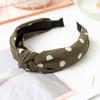 Fashion Bowknot Polka Dot Women's Cloth Hairband Headband Hair Accessories