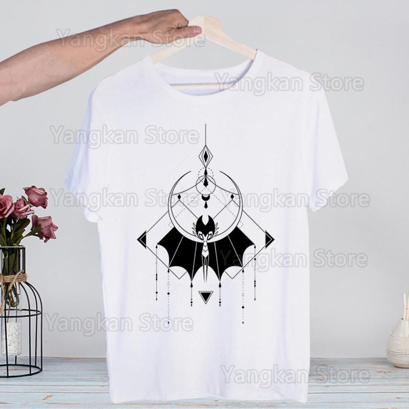 Hollow Knight Ghost Knight Game Skull T Shirt Fashion Tshirt Summer Mens Novelty Short Sleeve T-shirt Men Funny Tops