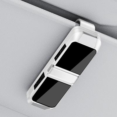 Universal Car Visor Sunglass Holder Interior Sunglass Double Clip Holder Interior Ticket Organizer  Eyeglasses Car Accessories