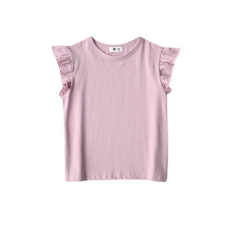 Summer T-shirt Children Stylish Baby Girl Top Short Sleeve