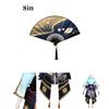 Costum Cosplay Kamisato Ayaka Genshin Impact Pentru Femei Cu Perucă Evantai Și Saboți