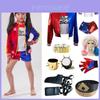 Suicide Squad Harley Quinn Cosplay Costume For Adults And Kids With Polyester Fabric For Role Play