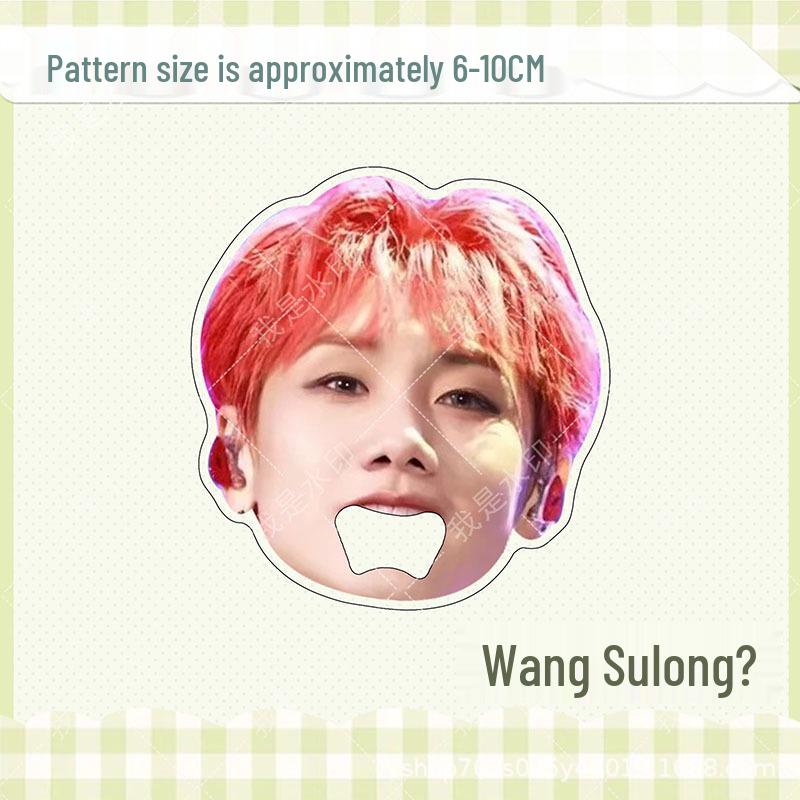 Wang Sulong Akryl Konsertstil Rolig Stor Mun Magnetisk Flasköppnare Magnet