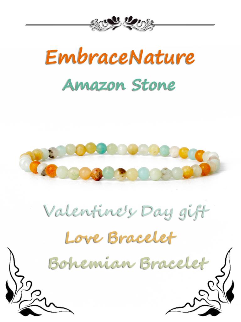 4mm Egg Jasper, Sodalite, Moss Agate Healing Bead Bracelet – Vitality, Calm, Mysticism & Growth | Natural Crystal Energy Jewelry