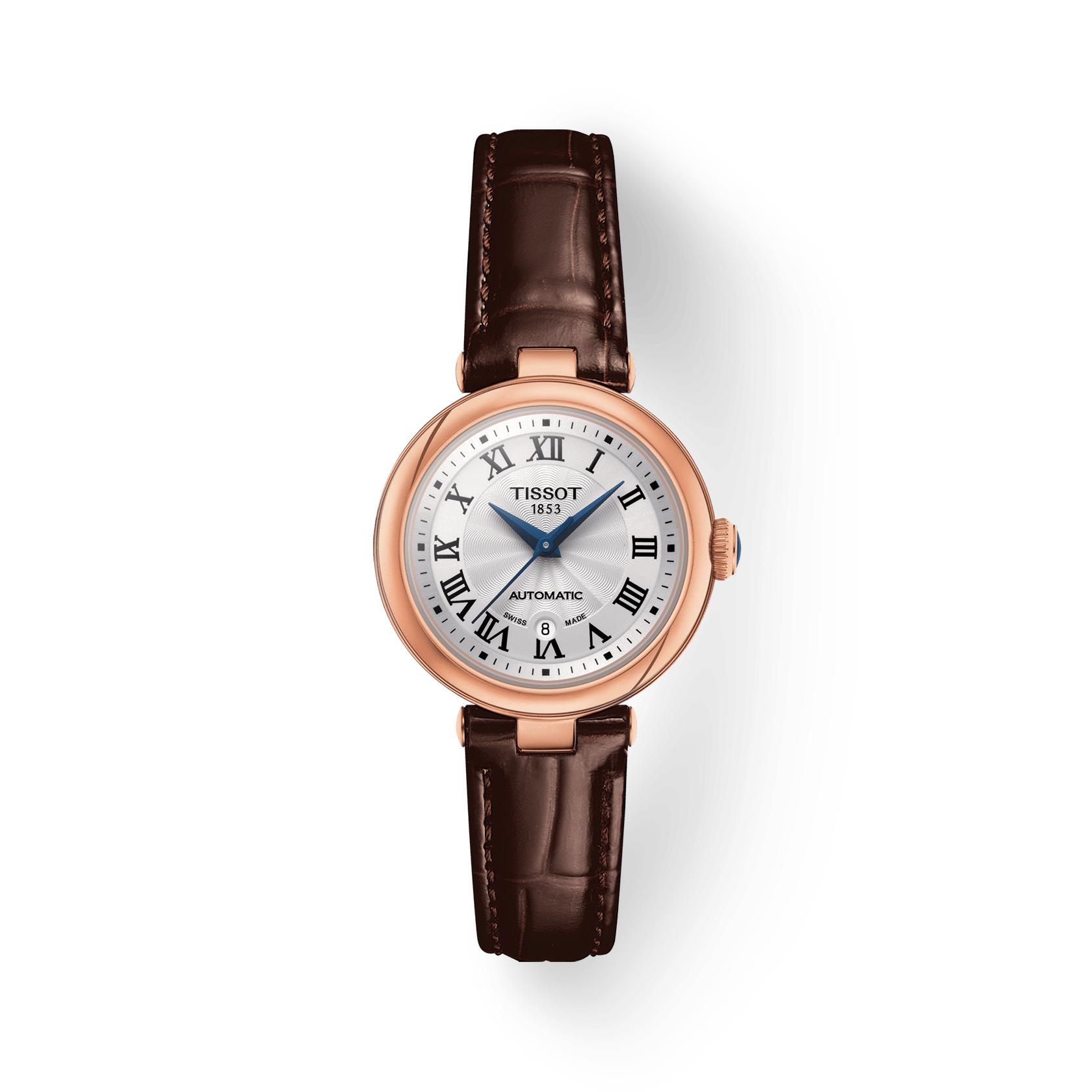 Tissot Leather Strap White Dial Men s Fashion Watch T126.207.36.013.00 белый