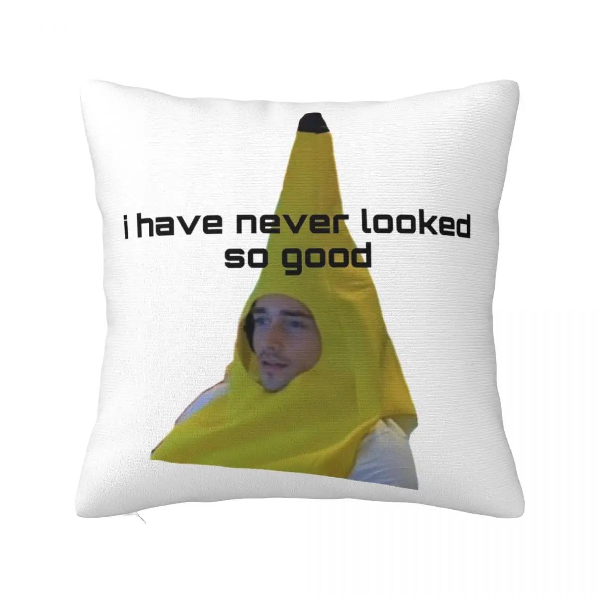 Tonnika Chen Unisex Banana Charles Leclerc Motor Sport Pillowcase Soft Cushion Cover Decorations Throw Pillow Case Cover Sofa Zippered 45X45cm