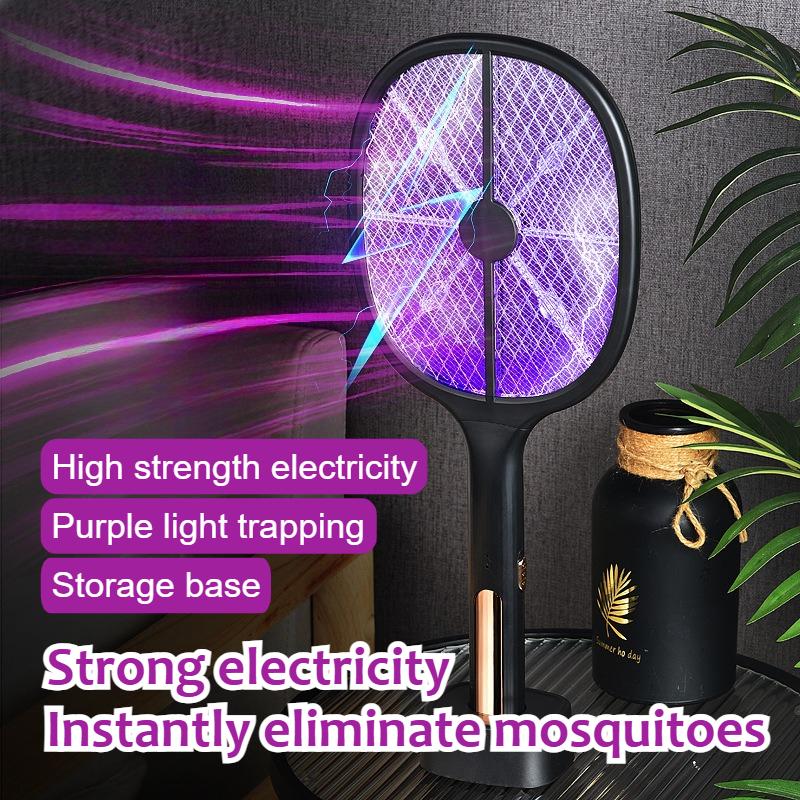 Electric Shock Mosquito Killer Lamp, Household Mosquito Trap, Can Be Safely Charged, Suitable for Home Office, Backyard, Terrace Camping