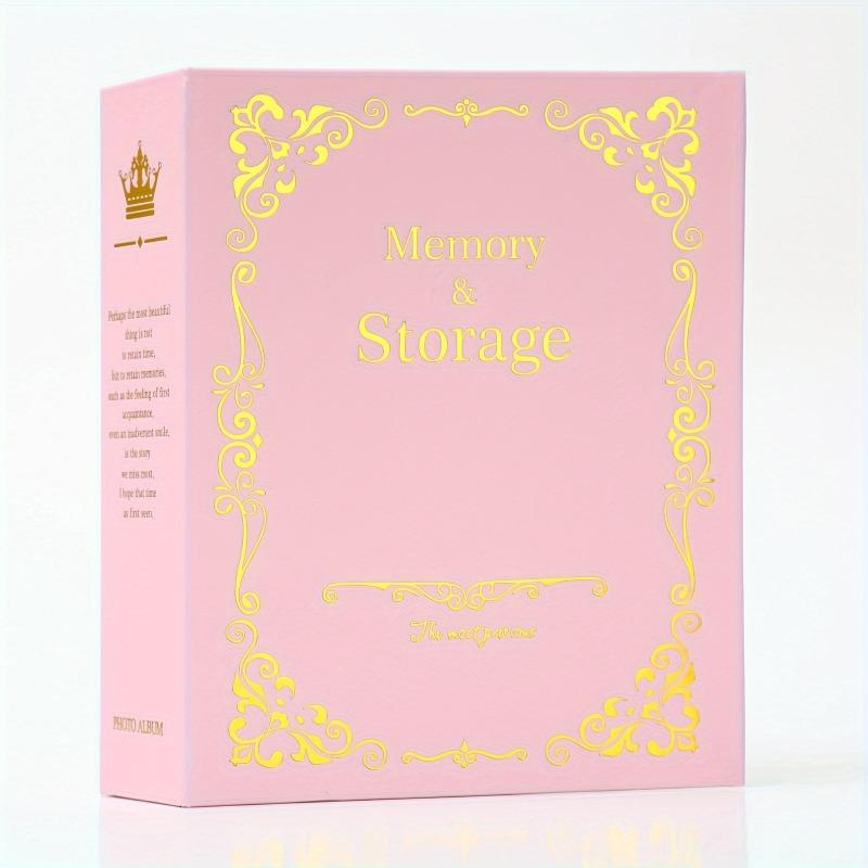 

1pc Photo Album Photo Commemorative Book Picture Album Great Christmas Halloween Thanksgiving Day Gift New Year s Gift рожевий