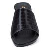 Mule Sandals Made In Japan Office Signature Wedge Sole Black Size M [Akiriko] Approx. 7.5cm