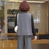 Hodo New Chinese Style Embroidered Vest Suit for Middle-Aged Women