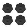 Lot de 4 Enjoliveurs de Moyeu de Roue Anneau Central Enjoliveur de Roue Remplacement Performance pour Tesla Cybertruck 2025 2025 Automobiles Pièces d'Usure