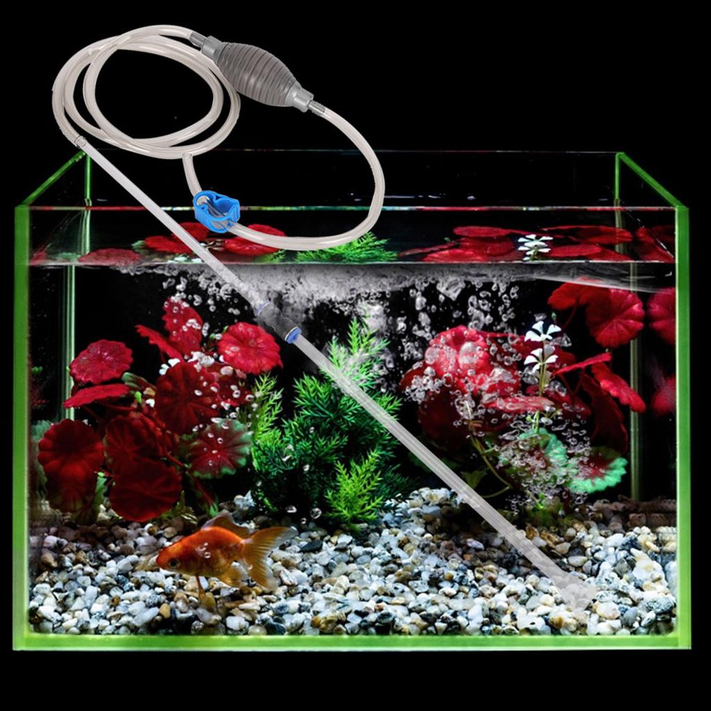 Water Changer Pipe for Fish Tank Pumping Siphon Sand Cleaning Suction Aquarium TubeStandard Type