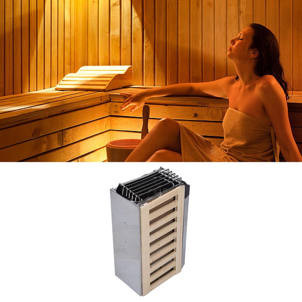 3.6KW Stainless Steel Sauna Stove Internal Control Type Heater Sauna Room Equipment 230V Sauna Heater Sauna Stove Sauna Supplies