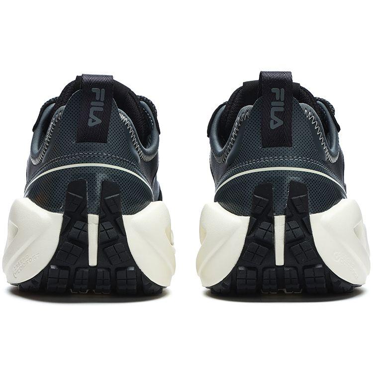 Fila Crypto Sport Versatile Low-Top Dad Shoes Men Sneaker Black Gray F12M313101FBT