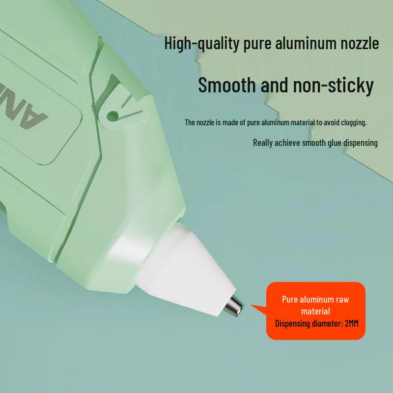Changbaosen DIY Anti-Scald Hot Melt Glue Gun Kit with 125 Glue Sticks