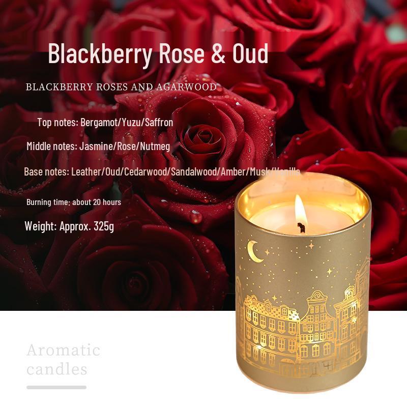 

Светящаяся ароматическая свеча - Рождественский ароматический декор для дома и спальни