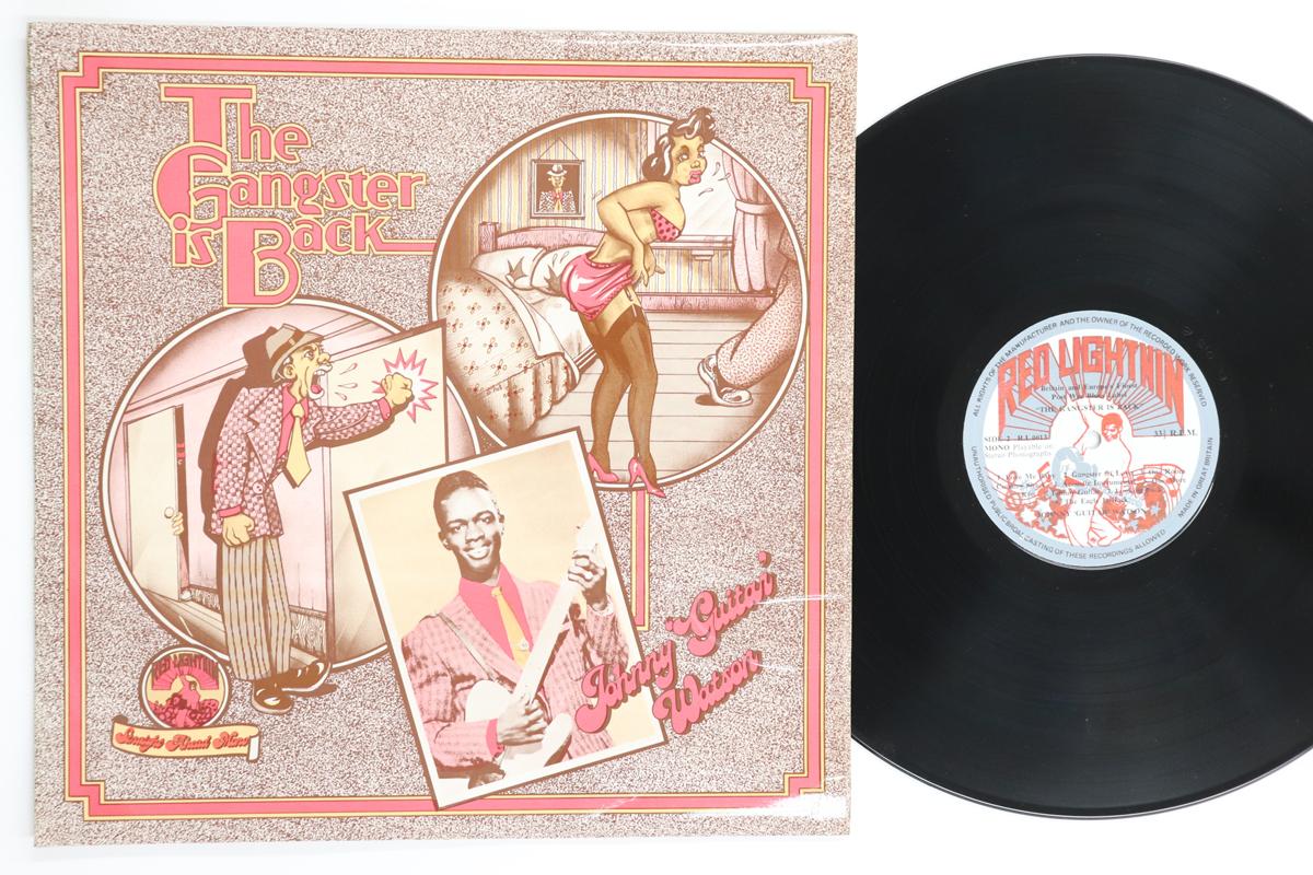

LP Пластинка JOHNNY GUITAR WATSON - Gangster Is Back RL0013 RED LIGHTNIN 1976 UK Блюз Б/У