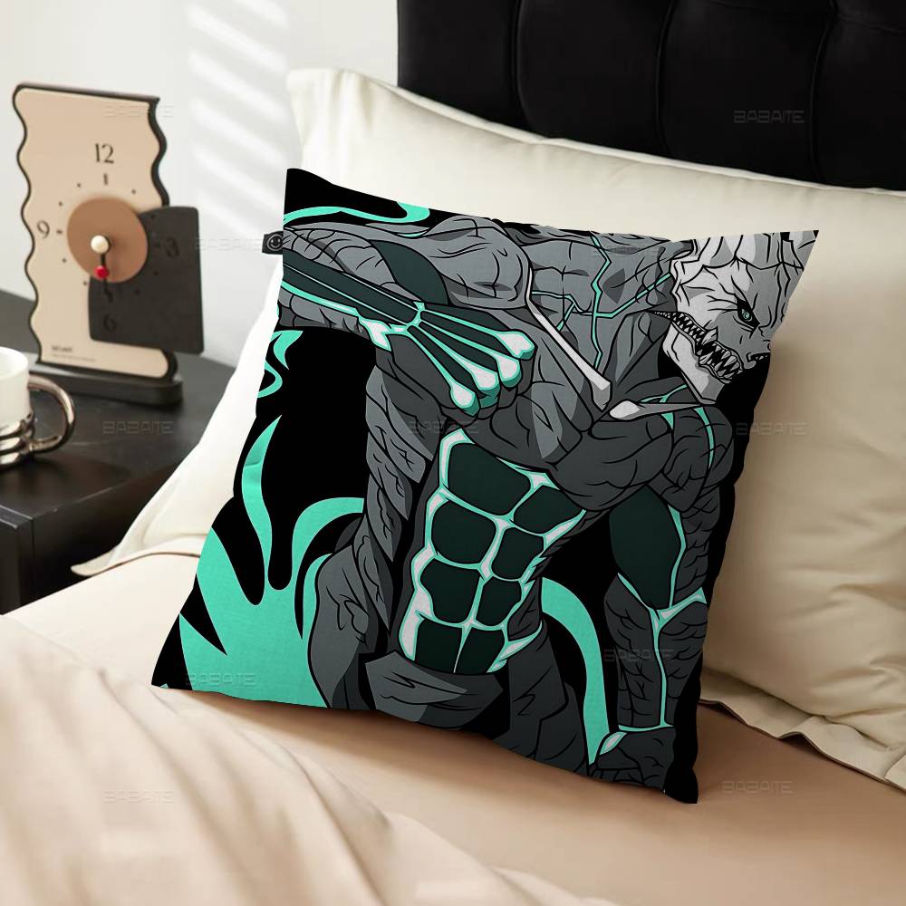 Animation KKaiju No Lucky Dragon pillow cover sofa cushion cover home room decoration children gift