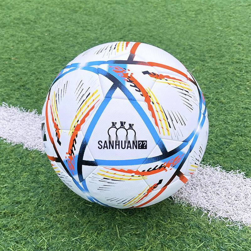 THREEHUAN World Cup Hot-Bonded PU Football