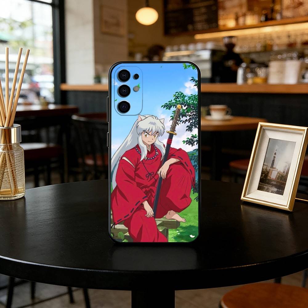 

Inuyasha Phone Case For Samsung S25,S24,S21,S22,S23,S30,Ultra,S20,Plus,Fe,Soft Silicone Black Cover Samsung S21lite