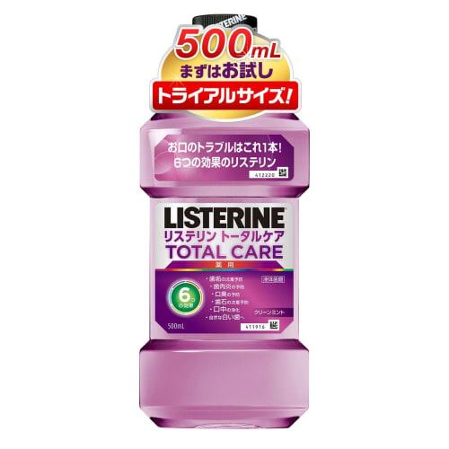 Listerine Medicated Mouthwash Total Care 500mL