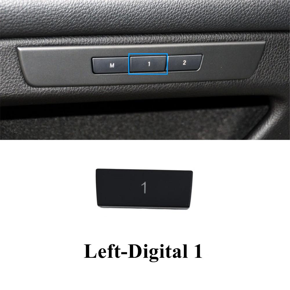 Car Interior Seat Adjustment Memory Button Replacement Full Set For 5GT 5 7 Series F07 F10 F11 F18 F01 F02