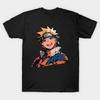 Asian Size Cotton Unisex Tshirt Print T-shirt Naruto T-shirt No-Cut Print Regular Fit