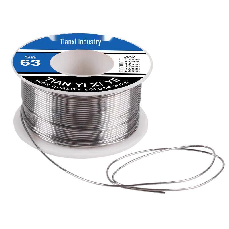 No-Clean Rosin Core Solder Wire, 1.0mm, High Brightness, Low Melting Point, Soldering and Welding Accessories.