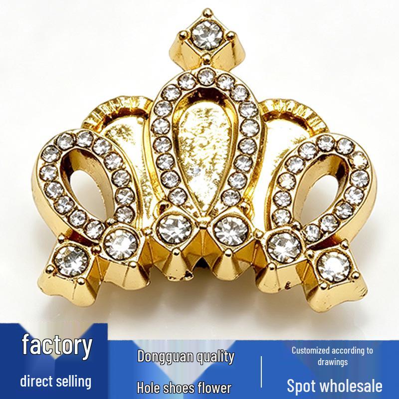 Versatile Flower, Metal, Pearl & Diamond Shoe Charms for Crocs