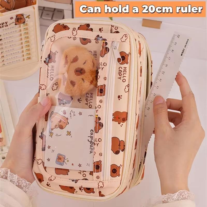 Kawaii Large-Capacity Pencil Case 2025 New Design Cute Itabag Stationery for Primary School Students Boys & Girls