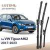 For Volkswagen VW Tiguan MK2 2017-2023 2020 2021 2022 Wiper Front & Rear Wiper Blades Windshield Windscreen Window 26"+21"+14"