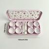 Cute Portable Cartoon Dog Bear Eye Contacts With Mirror Contact Lens Case Colored Lenses Container Box For Party Travel Set