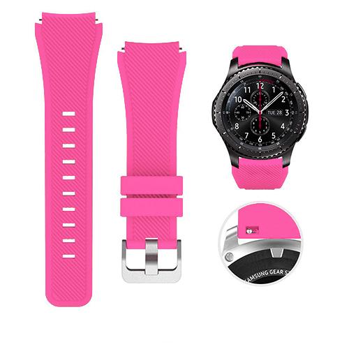 22mm 20mm Strap for Samsung Galaxy Watch 6 47MM Gear S3 Classic Frontier amazfit bip Bracelet Silicone Band for Huawei Watch gt