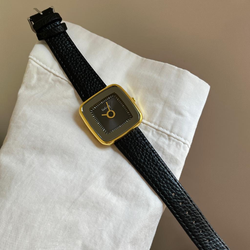 Gogoey Casual Ladies Generous Watch Belt Atmospheric Women'S Retro Temperament Glossy Ladies Watch Price