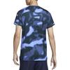 New Nike Dri Fit T Shirt Men's Blue Black FQ2109-494