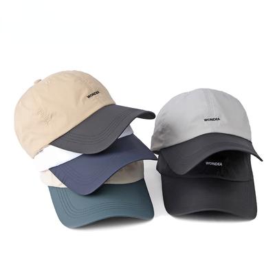 Summer Outdoor Breathable Quick Dry Baseball Cap Men Women Sports Golf Fishing Sun Visor Hat Solid Color Snapback Caps