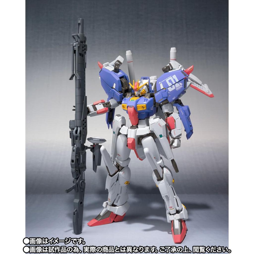 METAL ROBOT Spirits (Ka Signature) SIDE MS S Gundam Booster Unit Mounted Gundam Sentinel Painted Movable Figure