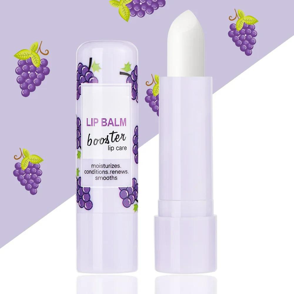 

Натуральный фруктовый бальзам для губ Длительное увлажнение Питает Уменьшает морщины на губах Против высыхания Увлажнение Уход за губами