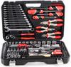 YATO YT-38901 XXL Schraubenschlüssel-Satz 1/4-1/2 122 Teile.