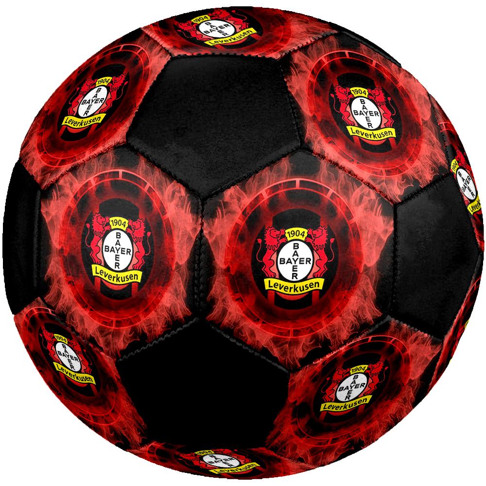 SIZE 5 Bayer 04 Leverkusen Soccer Ball Colorful All Ages Machine Stitched PVC Competition Ready Durable High-Bounce