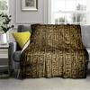 3D Egyptian Pharaoh Hieroglyphics Symbol Blanket,Soft Throw Blanket for Home Bedroom Bed Sofa Picnic Travel Office Cover Blanket