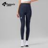 Pantaloni da Ciclismo Lampaida Arrow 20 Double Arrow Unisex con Bretelle, Tasche e Assorbimento degli Urti per Autunno/Inverno