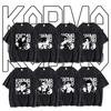 Stray Kids KARMA Vintage Washed T-Shirt Kpop Merch Unisex Short Sleeve Graphic Tee Bangchan Hyunjin Felix Han Casual Streetwear Tops