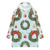 Women's Casual Long Sleeve Christmas Print Hoodie for Winter Holiday