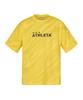 Athleta Soccer Practice Short Sleeve Jacquard Size 20 Size O Men's Shirt, Sweatshirt, 03372, (Yellow),