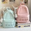 Backpack girl travel spring outing backpack simple leisure travel bag primary school students study small schoolbag